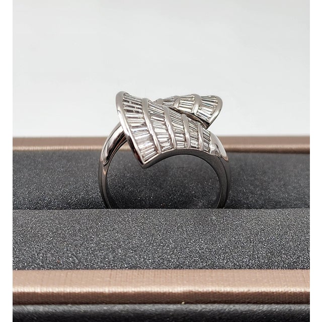 2.23 Ct Diamond Ring Size 6.75 For Sale In Chicago - Image 6 of 9