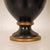 Vintage French Lamps Ceramic Baluster Vase Lamps Black Gold Cream - A Pair For Sale - Image 6 of 10