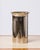 Mid-Century Modern Philippe Barbier Chrome-Plated Brass & Glass Photophore Candleholder or Vase For Sale - Image 3 of 10