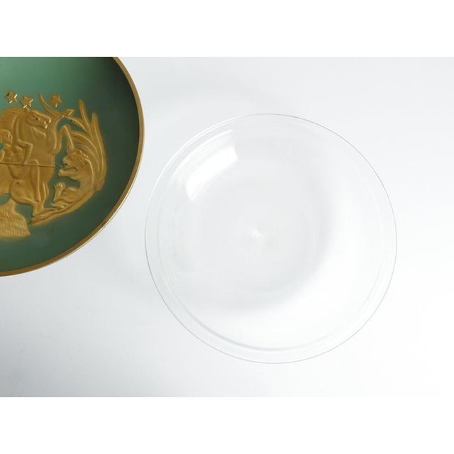 Vintage Art Deco Footed Centerpiece Bowl with Bear Figures by Stjärnmetall, 1930s For Sale - Image 9 of 14