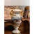 Late 19th century/Early 20th century, french porcelain vase, with intricate details and fine taste, the sides with...
