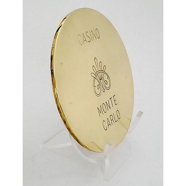 Mid-Century Modern Paperweight Casino Monte Carlo For Sale - Image 3 of 7