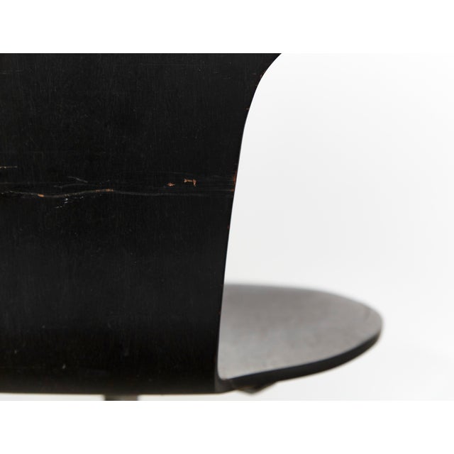 Model 3115 Mosquito Munkegaard School Chair by Arne Jacobsen for Fritz Hansen, 1960s For Sale - Image 9 of 17