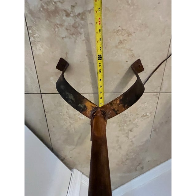 1940s 1940’s Style French Brutalist Floor Lamp For Sale - Image 5 of 12