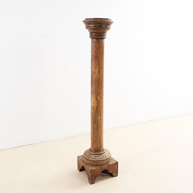 Wooden Column, Early 1900s For Sale - Image 5 of 5