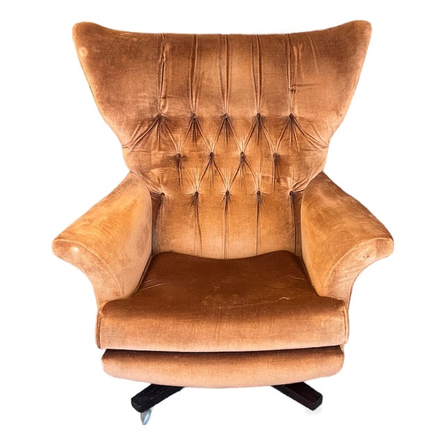 Vintage James Bond Supervillain Ernst Stavro Blofeld Armchair by G-Plan Furniture c.1962 For Sale