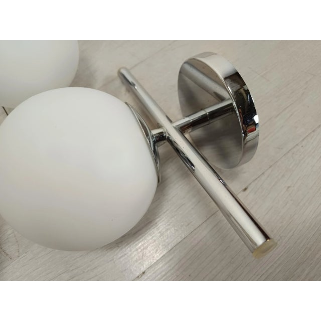 Vintage Ball Wall Lights, 1970, Set of 3 For Sale - Image 10 of 12
