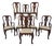 Baker Furniture Historic Charleston Mahogany Dining Chairs - Set of Eight For Sale