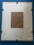 Original pencil drawing on brown paper depicting a young woman seen from behind, identified as Jeanne, daughter of Claude-...