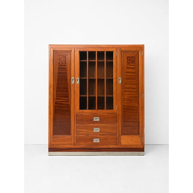 Art Nouveau Bookcase by Julius & Josef Herrmann For Sale - Image 9 of 9