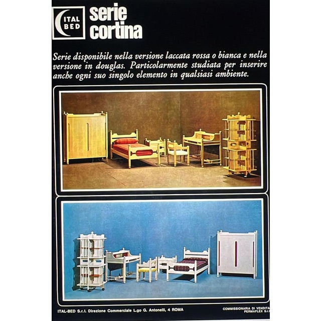 Italian Beech and Straw Armchair, 1960s For Sale - Image 9 of 10