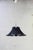 Black and Chrome Ceiling Lamp by Anna Ehrner for Ateljé Lyktan, 1970s For Sale - Image 3 of 12