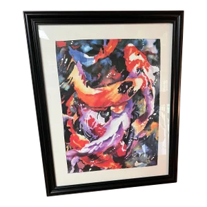 Original Watercolor - Goldfish, Tracy Reid, 1996