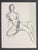 Drawing on paper by New York abstract expressionist painter Richard Snyder (1951-2021). Signed lower right. Combined...