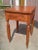 Wood Antique 1860s American Cherry Wood One Drawer Stand Nightstand Side Table For Sale - Image 7 of 12