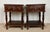 Pair of Spanish Carved Wood Nightstands, 20th Century For Sale - Image 6 of 11