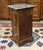Bedside Table in Walnut, Oak and Marble Top, 19th Century For Sale - Image 5 of 10