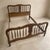 1970s Vintage 20th Century Carved Wooden Bed Frame with Ornamental Headboard & Footboard For Sale - Image 5 of 14
