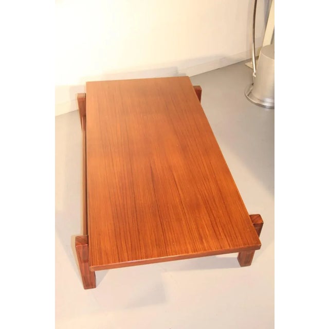 Wood Coffee Table from Tecnosalotto, 1960 For Sale - Image 7 of 12