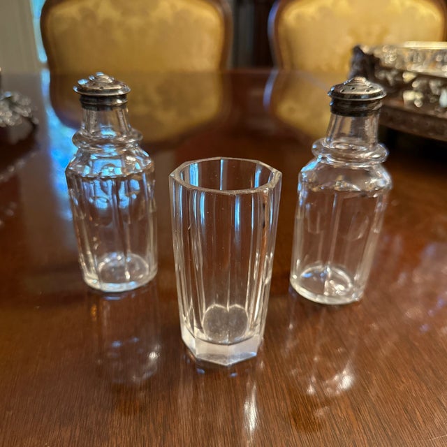 1800s Sheffield Cruet Set - 7pcs For Sale - Image 6 of 10