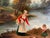 Mid 20th Century Signed European Oil Painting Mid Century Genre Landscape Cottage Scene For Sale - Image 4 of 13