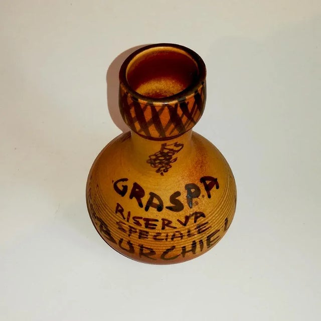 Vintage Italian Ceramic Vase from Bucci, 1972 For Sale - Image 4 of 7