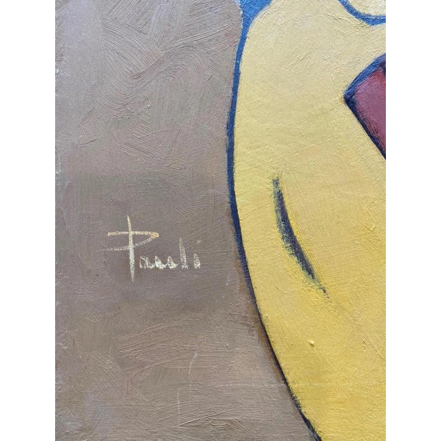 Gilbert Pauli, Hats, Oil on Canvas, 1994 For Sale - Image 7 of 9