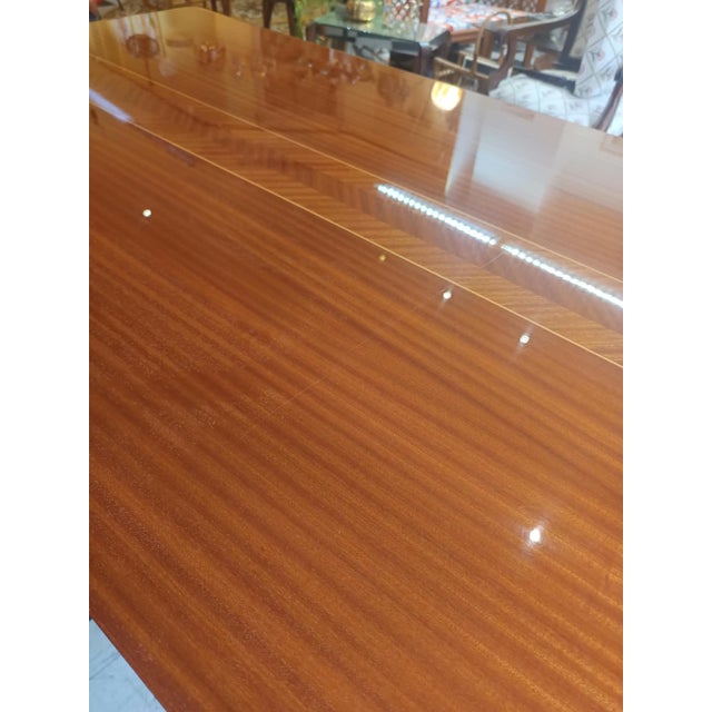 Mid-Century Coffee Table with Compass Legs, 1950s For Sale - Image 12 of 14