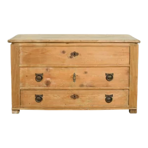 Early 20th Century Antique Pine Dutch Chest