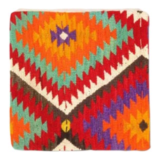 Vintage Hand Woven K150 Pillow 16" For Sale