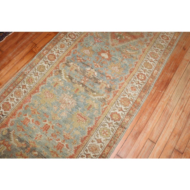 Textile Antique Zabihi Collection Persian Runners - A Pair For Sale - Image 7 of 9