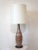 Mid Century Ceramic Table Lamp in the Style of Bitossi For Sale - Image 12 of 12