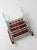 Brown Mid-Century Folding Rocking Chair For Sale - Image 8 of 12