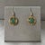Created in 18 karat yellow gold Diamonds 0.90 carat approx. Emeralds 0.50 carat approx. Reversible earrings French wire...