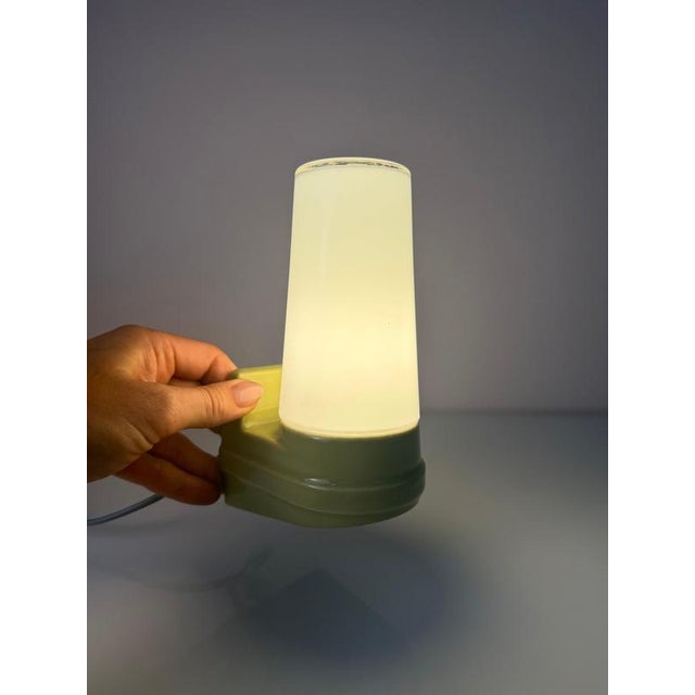 Wall Lamp Model 6080 Mint Green by Sigvard Bernadotte for Ifö For Sale - Image 6 of 11