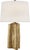 Transitional Thomas O'Brien by Visual Comfort Signature Sierra Buffet Lamp in Gild with Linen Shade For Sale - Image 3 of 3