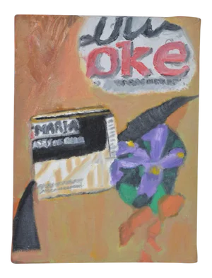 Arthur J. Krakower "Cola" Original Oil on Canvas c.1998