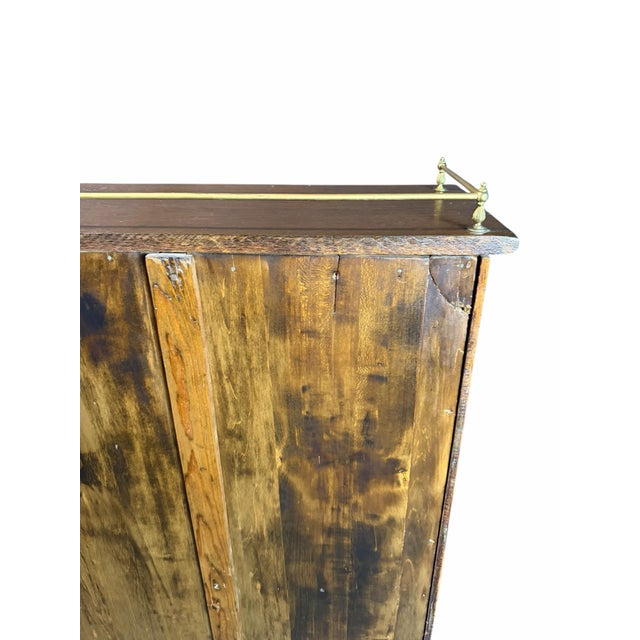 Antique Barrel Cylinder Library Desk 19th Century For Sale - Image 9 of 9