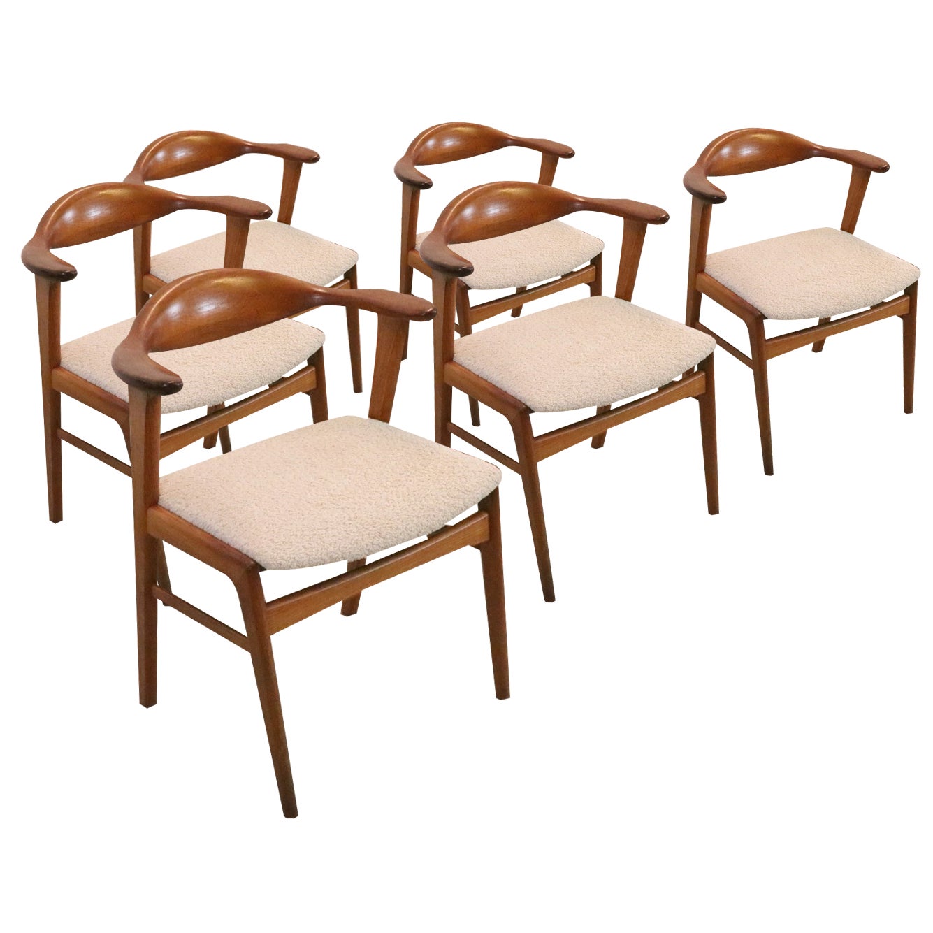 Vintage Model 49 Chairs by Erik Kirkegaard for Høng Stolefabrik
