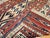 Antique Turkmen Yomut Soumak Kilim, Handwoven Wool, Geometric Pattern, Rust & Blue, 5’ X 10’ For Sale - Image 11 of 13