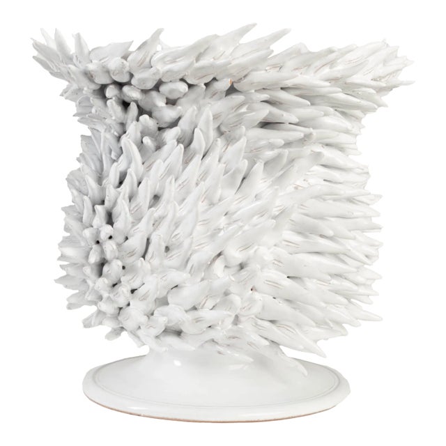 Il Mare Vase, White, Large For Sale