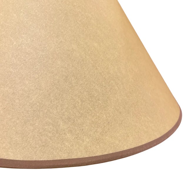 Textile Gilt Bronze Pineapple Lamp from Maison Charles, 1960s For Sale - Image 7 of 10