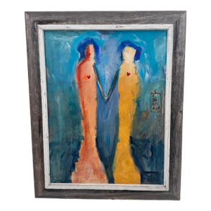 Original Contemporary Figurative Painting Signed by the Artist
