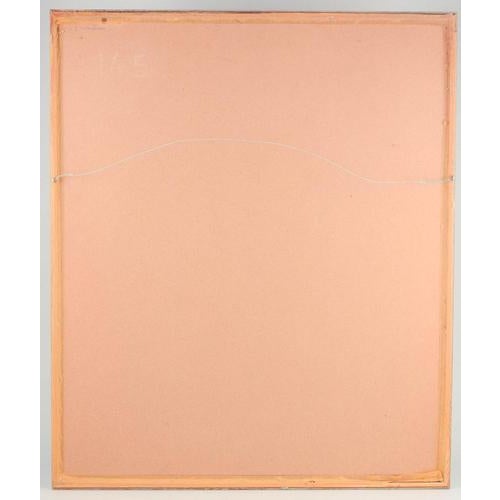 1970s J. Sáez, Poetic Abstract Composition, 1971, Watercolor on Paper, Framed For Sale - Image 5 of 7