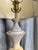 Italian Carved Marble Lamp For Sale - Image 4 of 6