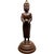 1970s Hand Carved Balinese Figural Table Lamps in the Style of James Mont - A Pair For Sale In Palm Springs - Image 6 of 12