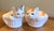 1990s Trompe-l'Oeil Ceramic Cats in Baskets Salt and Pepper Shakers - a Pair For Sale - Image 12 of 12