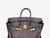 Animal Skin Hermès, Birkin Retourne 35, Taurillon Clemence Leather, Gold Hardware, France, 2003 For Sale - Image 7 of 16