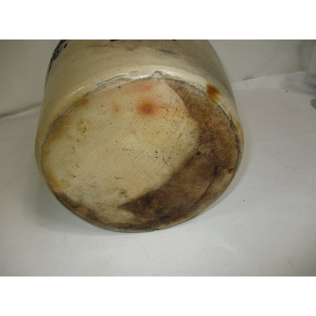 Antique Geddes Ny Floral Motif Stoneware Jug For Sale - Image 16 of 16
