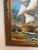 Blue Late 20th Century Original Oil Painting Tall Ship at Sea by J. Harvey Framed Maritime Seascape For Sale - Image 8 of 9